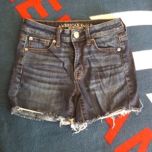 American Eagle super stretch high rise shortie